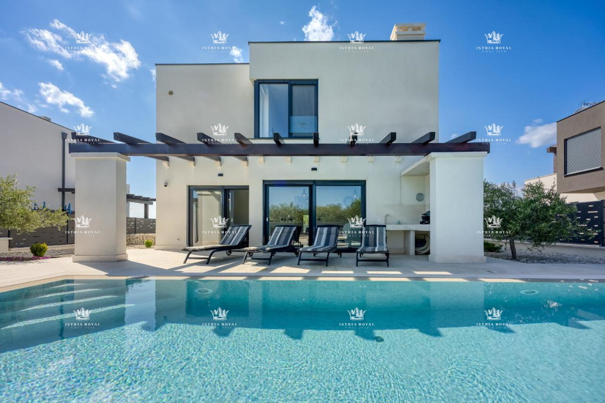 ISTRA, GALIŽANA – Villa di lusso indipendente con piscina, 150 m², 3 camere da letto – IN VENDITA!
