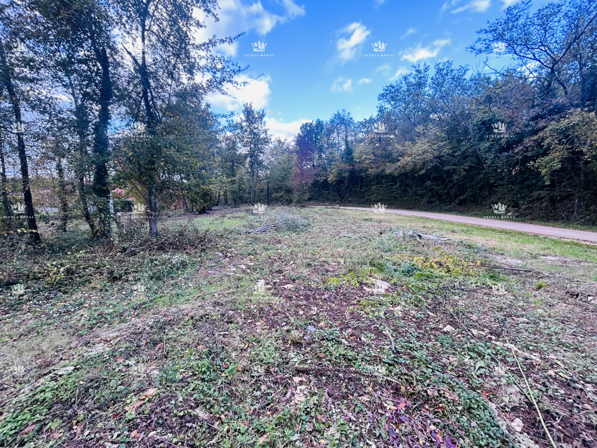 Istria, Karojba – Terreno edificabile di 1450 m² con progetto e permesso di costruire