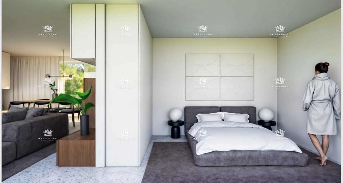 Istra, Valica, appartamento 88 m2, 3 camere da letto + soggiorno, 2 posti auto