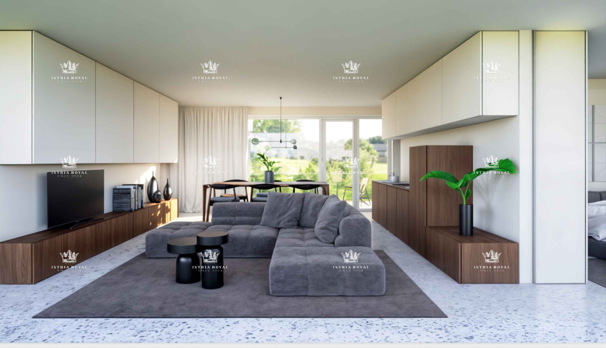 Istra, Valica, appartamento 88 m2, 3 camere da letto + soggiorno, 2 posti auto