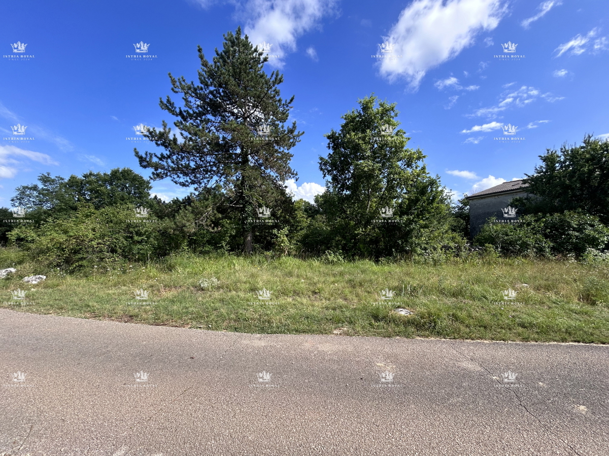 Terreno edificabile di 1000 m² in posizione attrattiva - MARTINČIĆI, GROŽNJAN, ISTRIA.