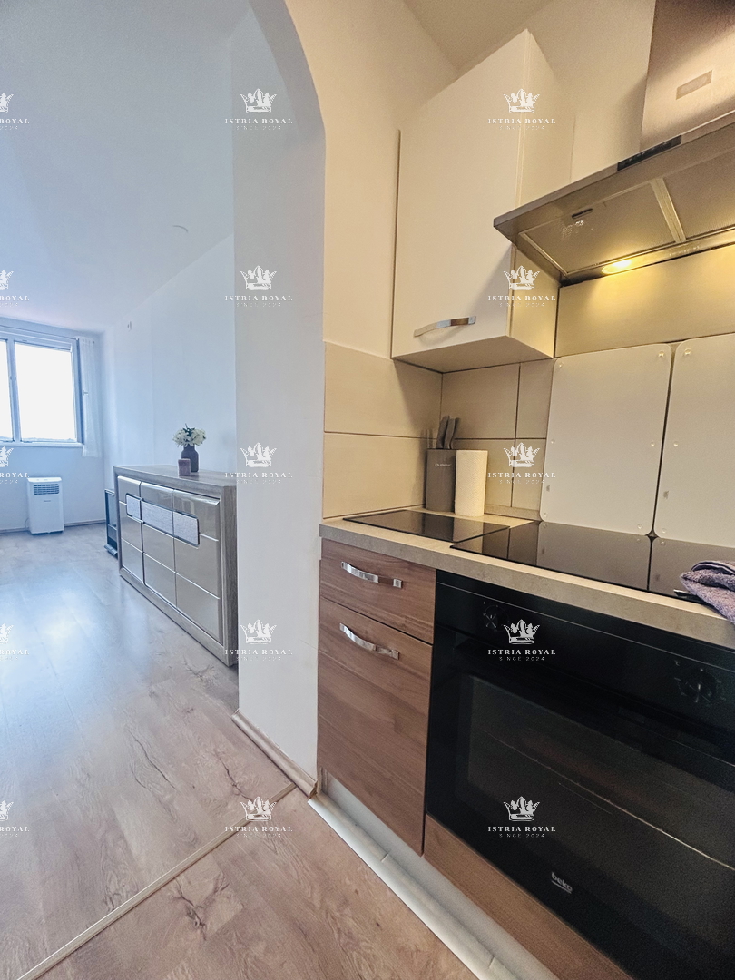 Istra, Mareda, appartamento, monolocale, 28m2, 150m dal mare, spiaggia, vista mare, completamente ristrutturato