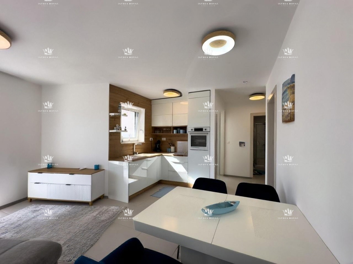 Istria - Pula - VENDITA APPARTAMENTO CON GIARDINO A MEDULIN – 2SS+DB, 55 m² + GRANDE AREA ESTERNA 200 m²