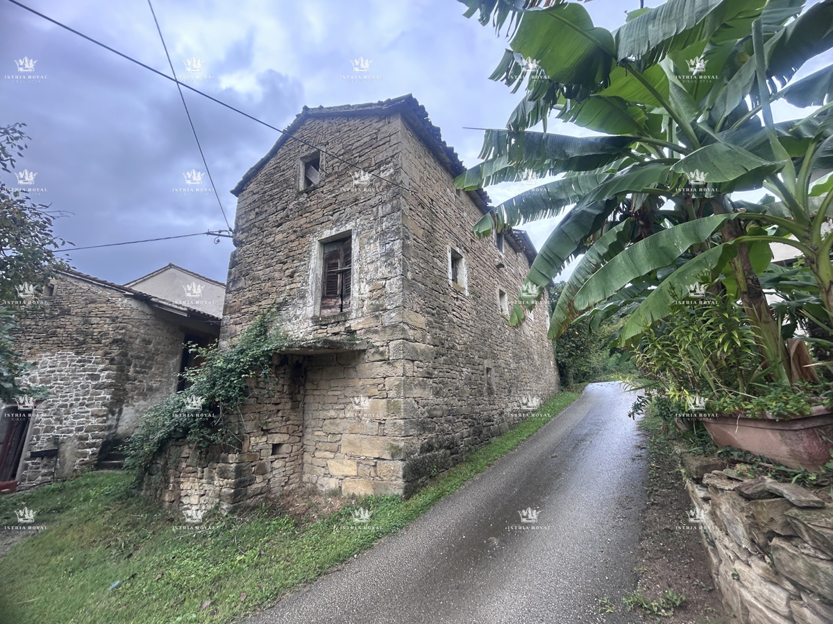 ISTRA – SENJ (OPRTALJ) – VENDITA DI VECCHIA CASA IN PIETRA ISTRIANA CON VISTA – 90m², DA RISTRUTTURARE.