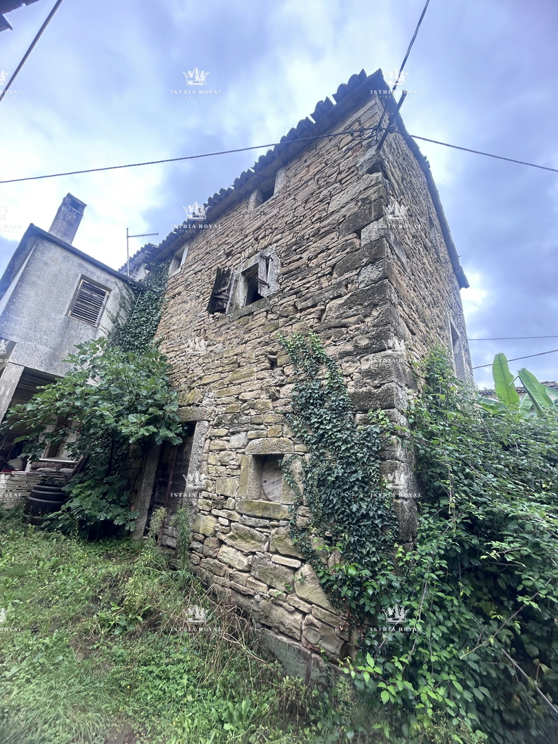 ISTRA – SENJ (OPRTALJ) – VENDITA DI VECCHIA CASA IN PIETRA ISTRIANA CON VISTA – 90m², DA RISTRUTTURARE.