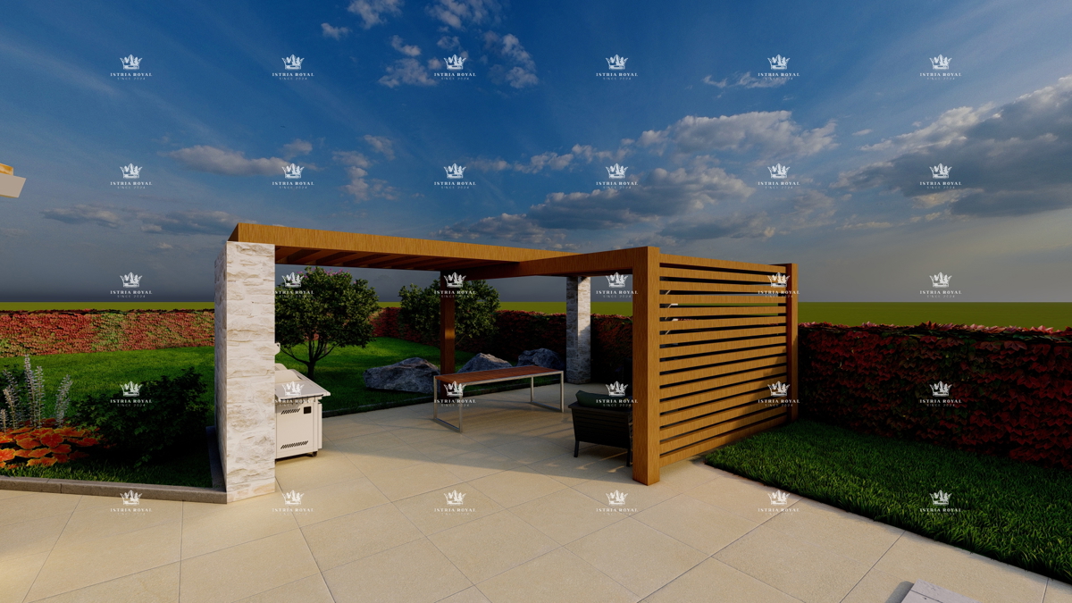 Villa di lusso con piscina e ampio giardino – Istria, Buje, Kaštel.