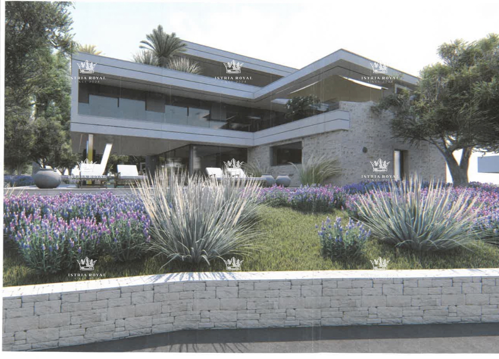 Istria, Savudrija, terreno edificabile, 1.035 m2, vendita, progetto preliminare