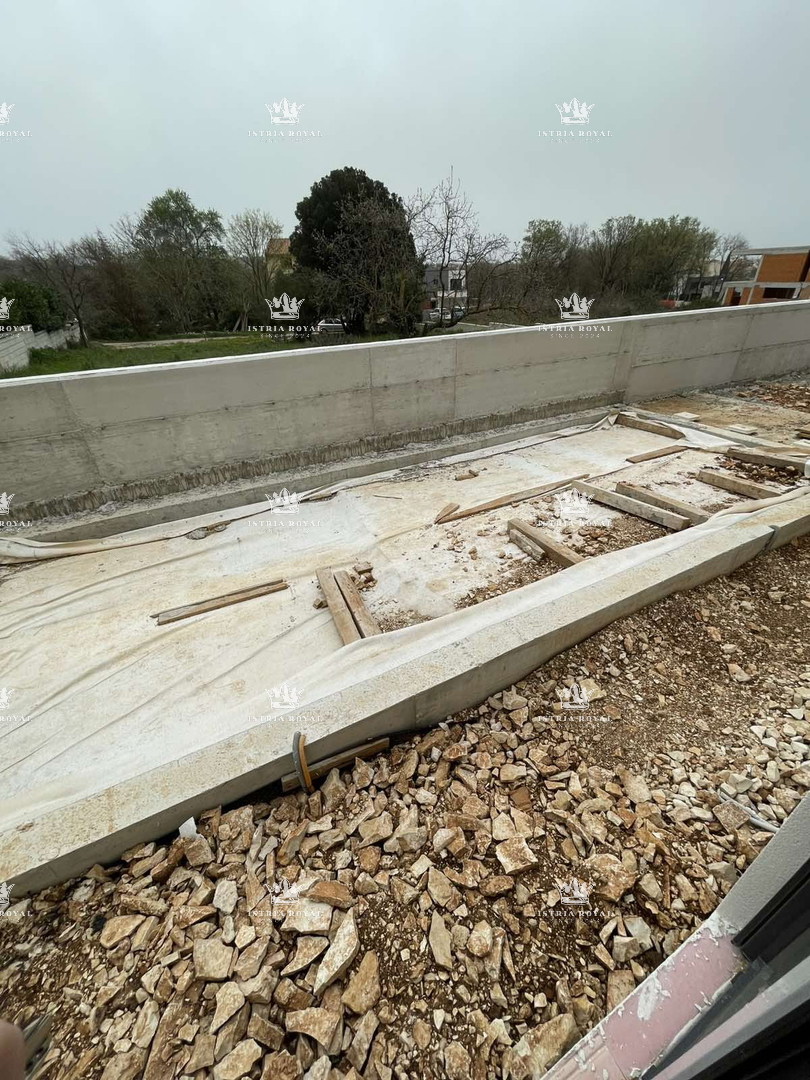 Istra, Medulin, appartamento in nuova costruzione con piscina e giardino