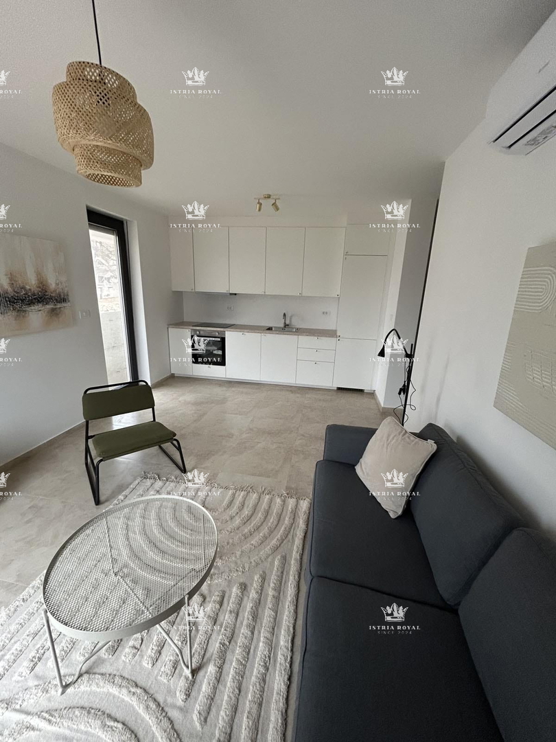 Istra, Medulin, appartamento in nuova costruzione con piscina e giardino