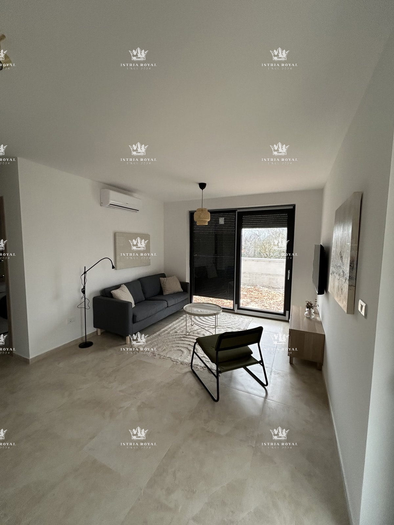 Istra, Medulin, appartamento in nuova costruzione con piscina e giardino