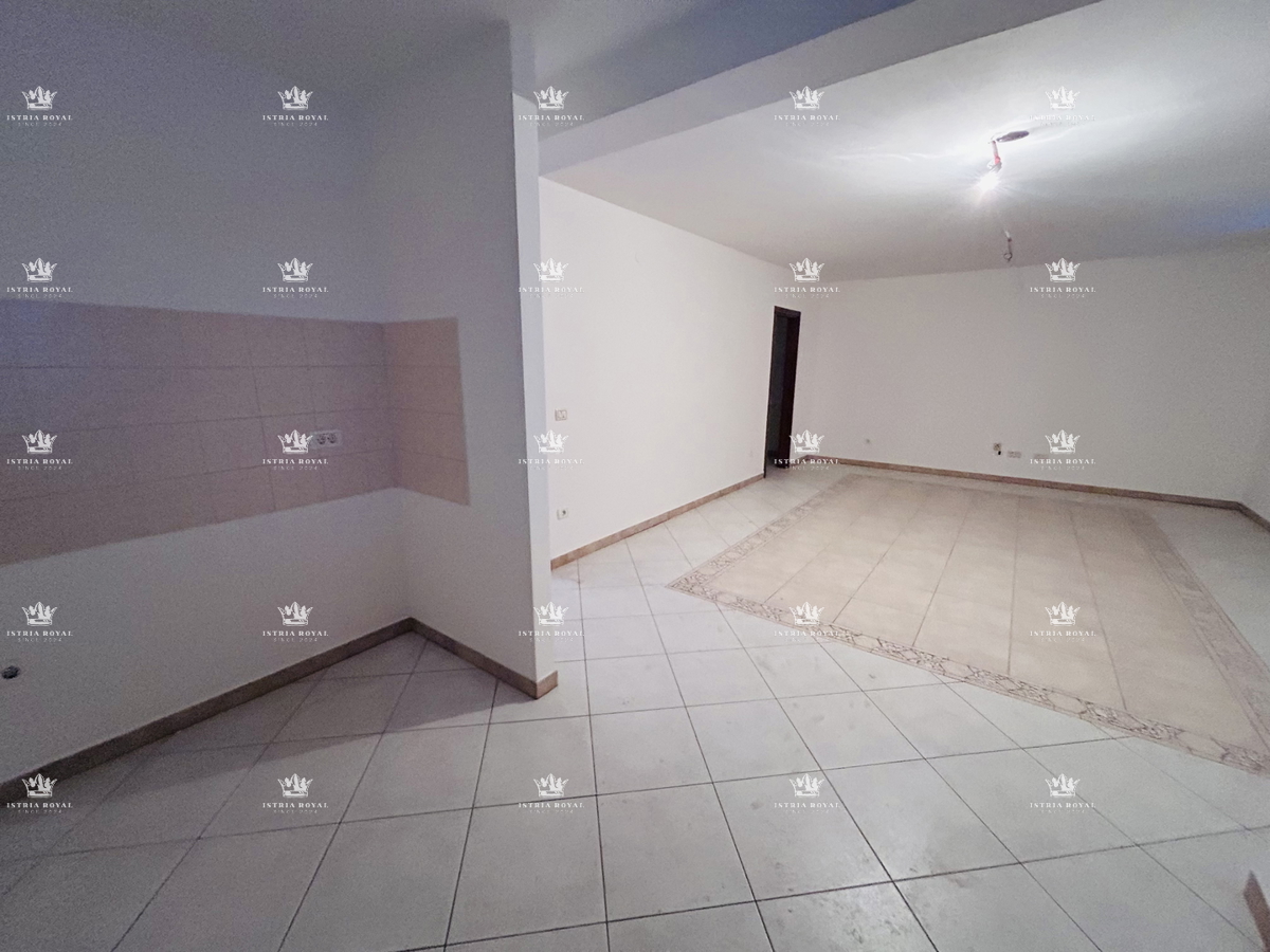 Istria, Bašanija, appartamento 2 camere da letto + soggiorno con angolo cottura, 93 m2, tre terrazze, parte del residence