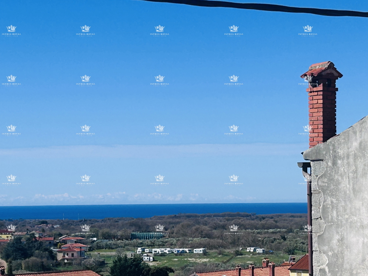 Istra, Brtonigla, appartamento 102,19 m², 2 camere da letto + soggiorno, terrazza, vista mare