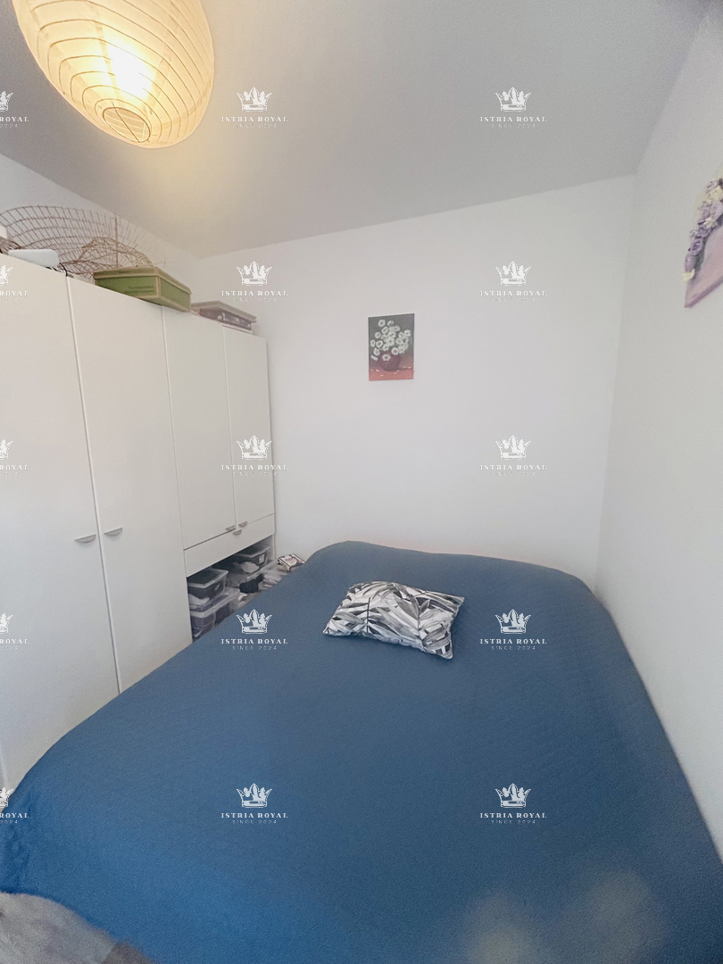 Istra, Brtonigla, appartamento 102,19 m², 2 camere da letto + soggiorno, terrazza, vista mare