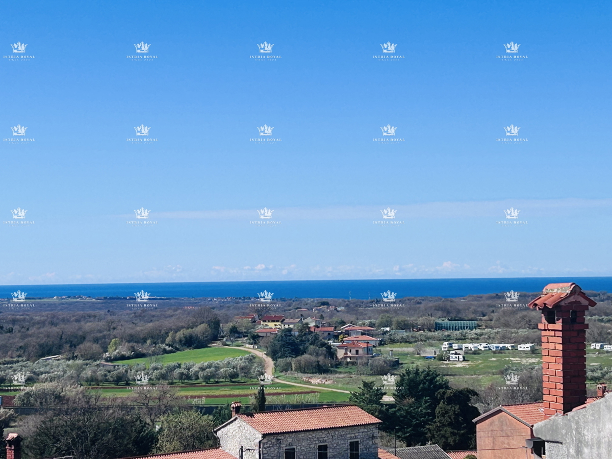 Istra, Brtonigla, appartamento 102,19 m², 2 camere da letto + soggiorno, terrazza, vista mare