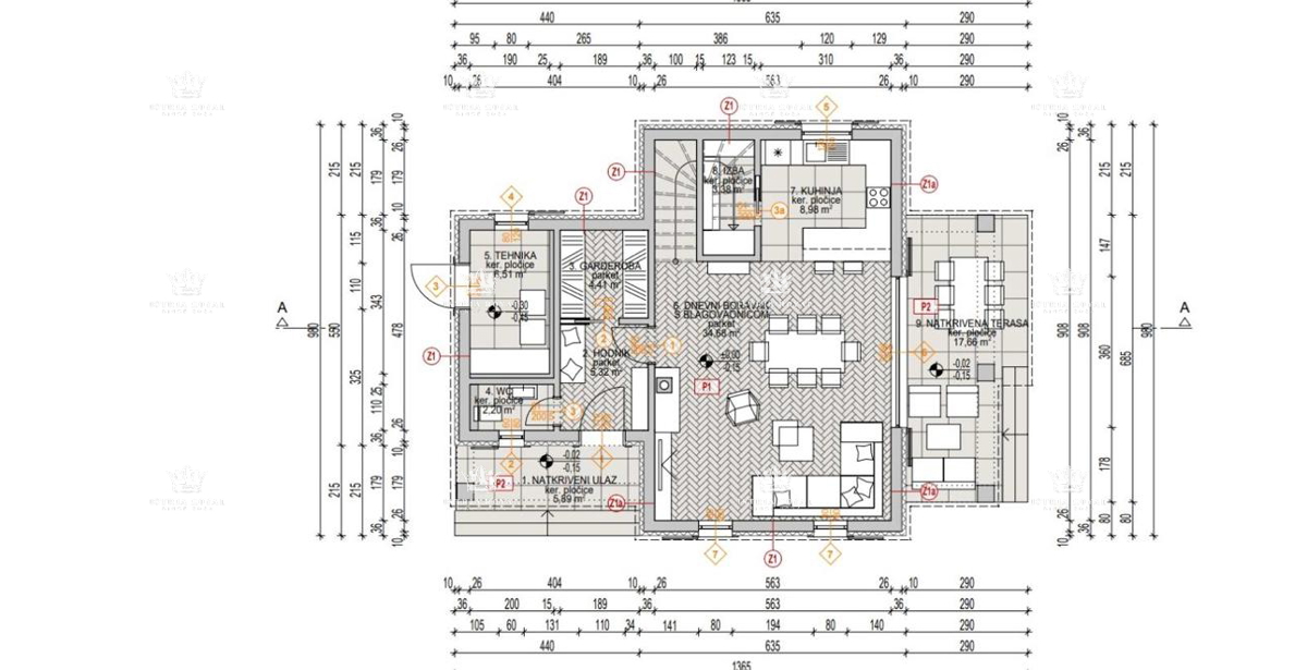VENDITA ESCLUSIVA!!! Istria, Vrsar, Flengi, vendita di una casa prefabbricata con vista mare, costruzione iniziata, casa familiare, investimento.
