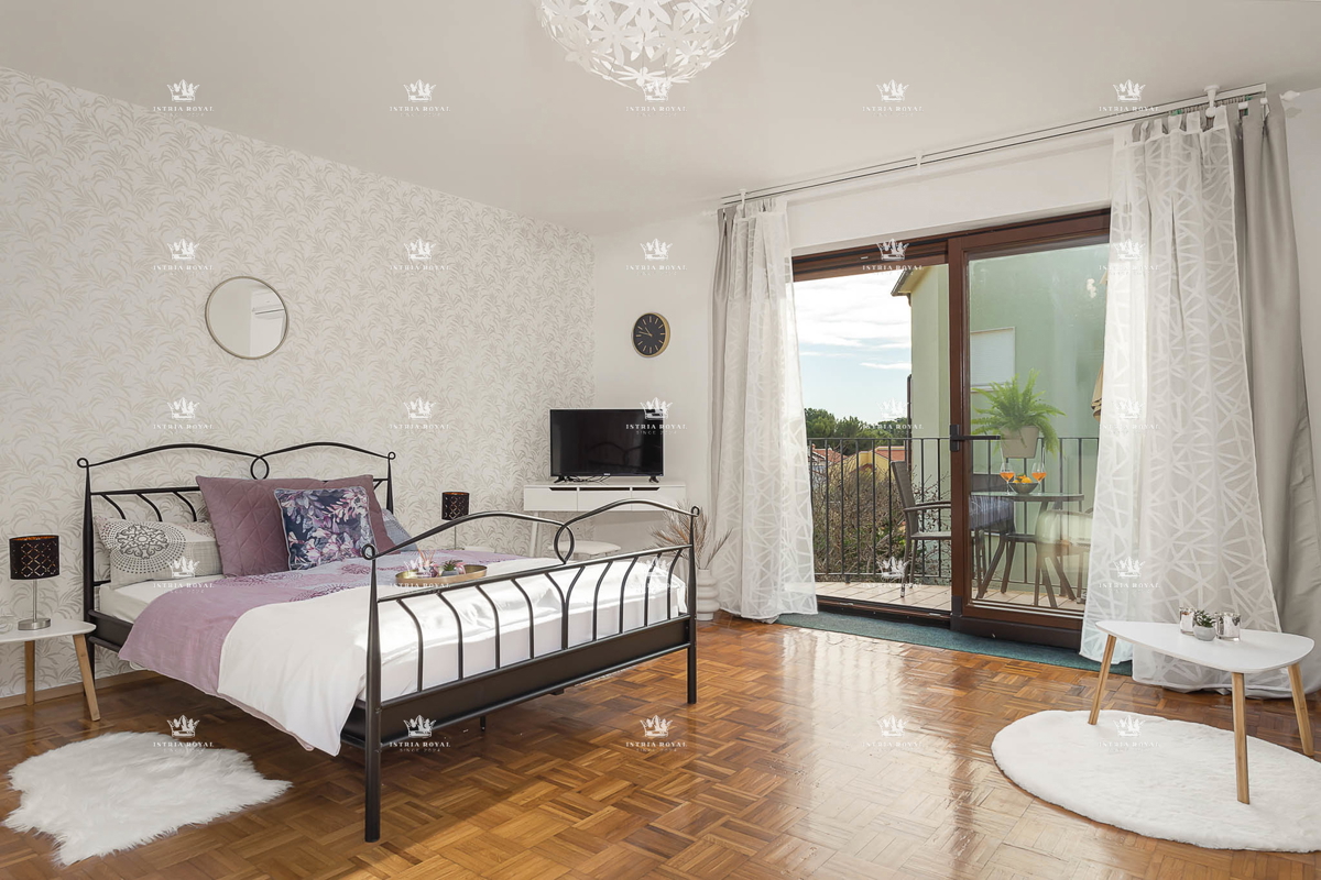 Istra, Pula, Ližnjan, vendita di appartamenti con vista mare, balcone – 40,25 m², vicinanza alla spiaggia.