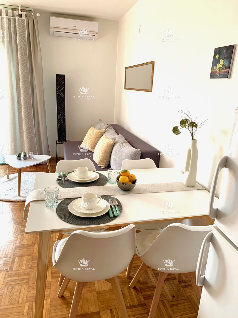 Istra, Pula, Ližnjan, vendita di appartamenti con vista mare, balcone – 40,25 m², vicinanza alla spiaggia.
