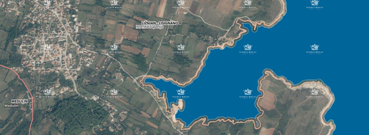 IN VENDITA – TERRENO AGRICOLO CON ULIVETO 3674 m² VICINO AL MARE – LIŽNJAN