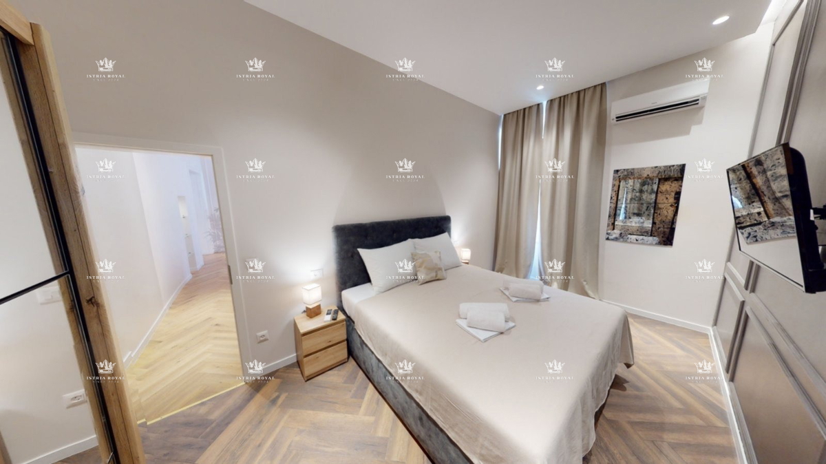 Rijeka, Sušak, appartamento 2 camere da letto + soggiorno, 85 m2, 2° piano, balcone, cantina