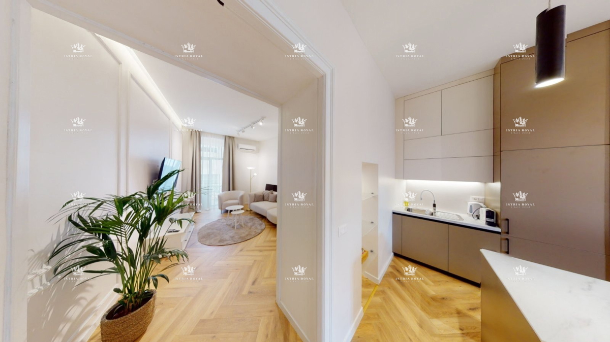 Rijeka, Sušak, appartamento 2 camere da letto + soggiorno, 85 m2, 2° piano, balcone, cantina