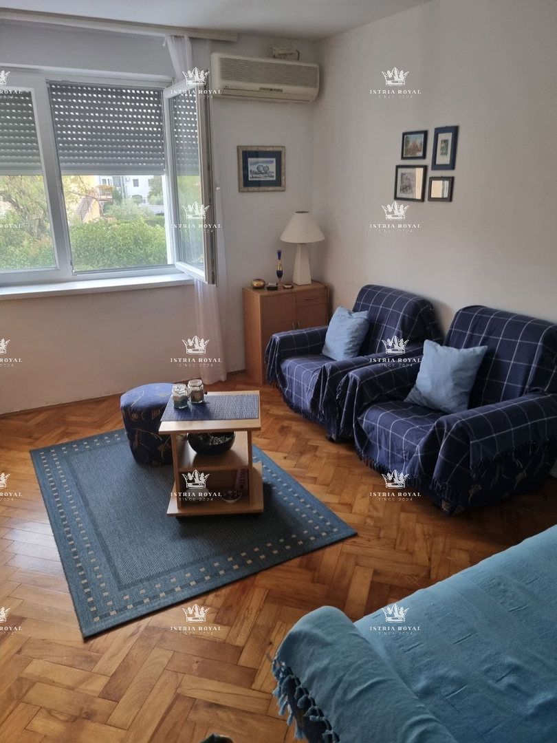 Istra, Umag, appartamento 80m2, 2 camere da letto + soggiorno, parcheggio