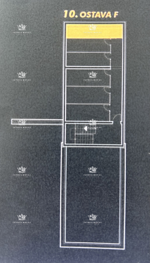 Vendita appartamento Umago – 2 camere da letto + soggiorno con angolo cottura, terrazza 13m², vista mare, parcheggio – posizione tranquilla, vicino alla spiaggia, Istria.
