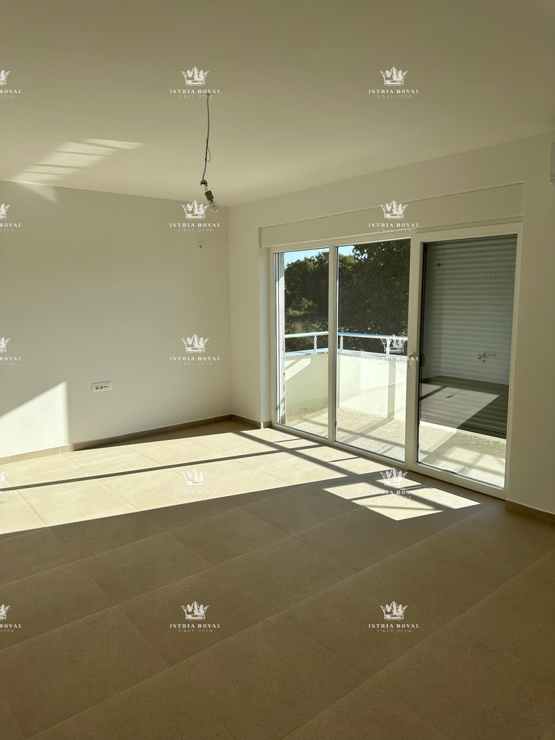 Istra, Medulin, appartamento 62m2, 2 camere da letto + soggiorno, nuova costruzione, parcheggio