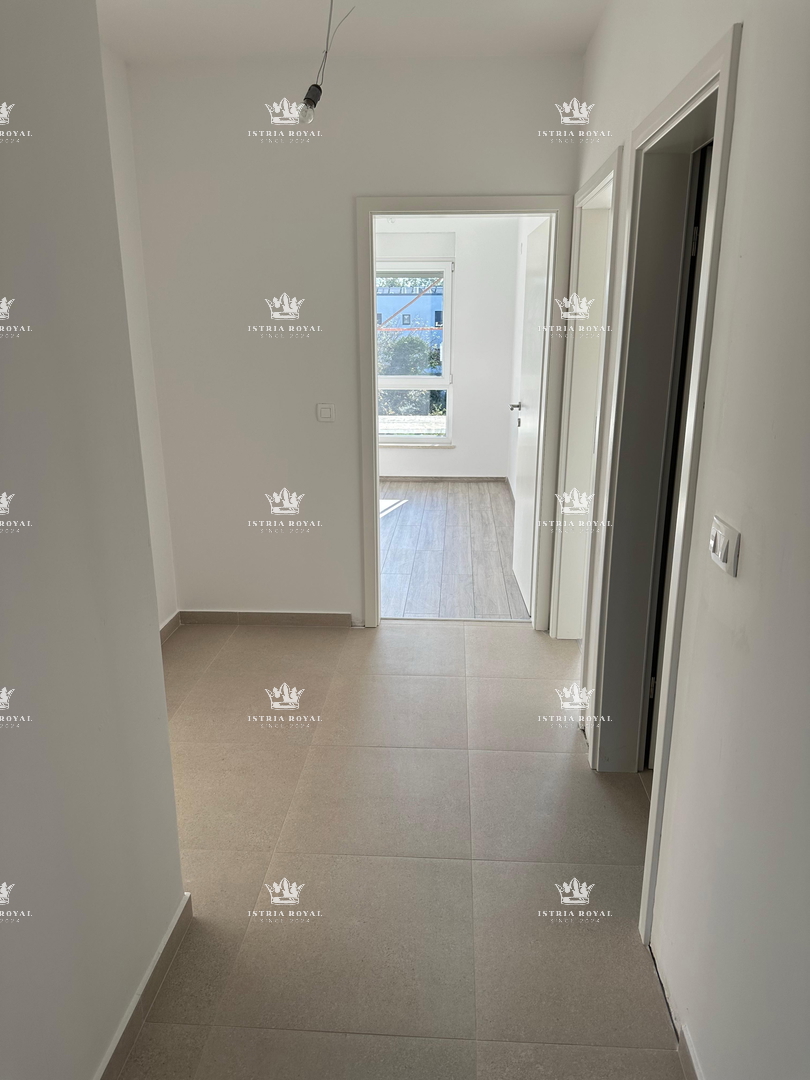 Istra, Medulin, appartamento 62m2, 2 camere da letto + soggiorno, nuova costruzione, parcheggio