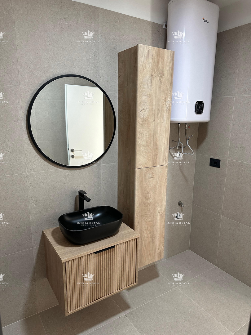 Istra, Medulin, appartamento 62m2, 2 camere da letto + soggiorno, nuova costruzione, parcheggio