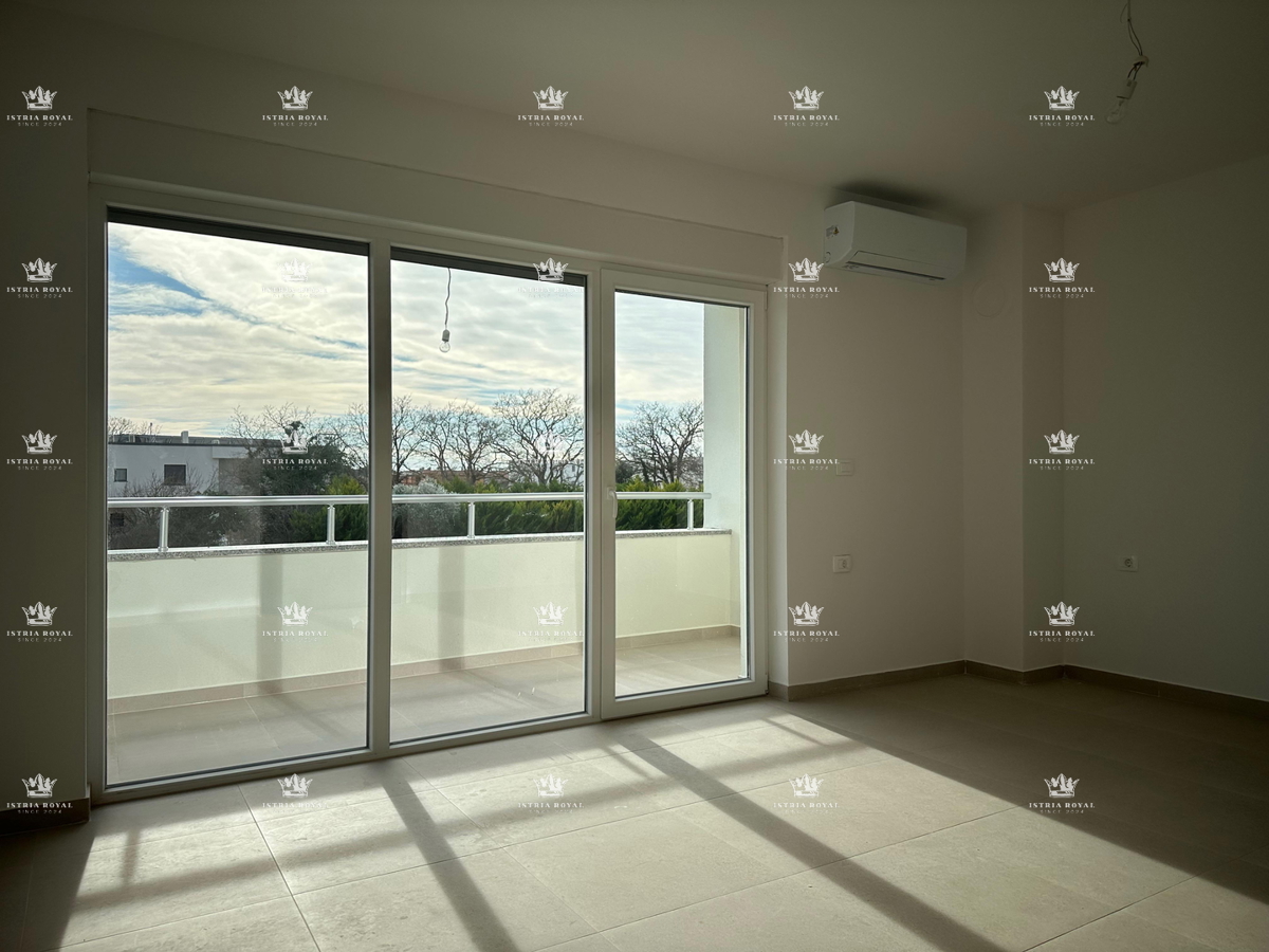 Istra, Medulin, appartamento 62m2, 2 camere da letto + soggiorno, nuova costruzione, parcheggio