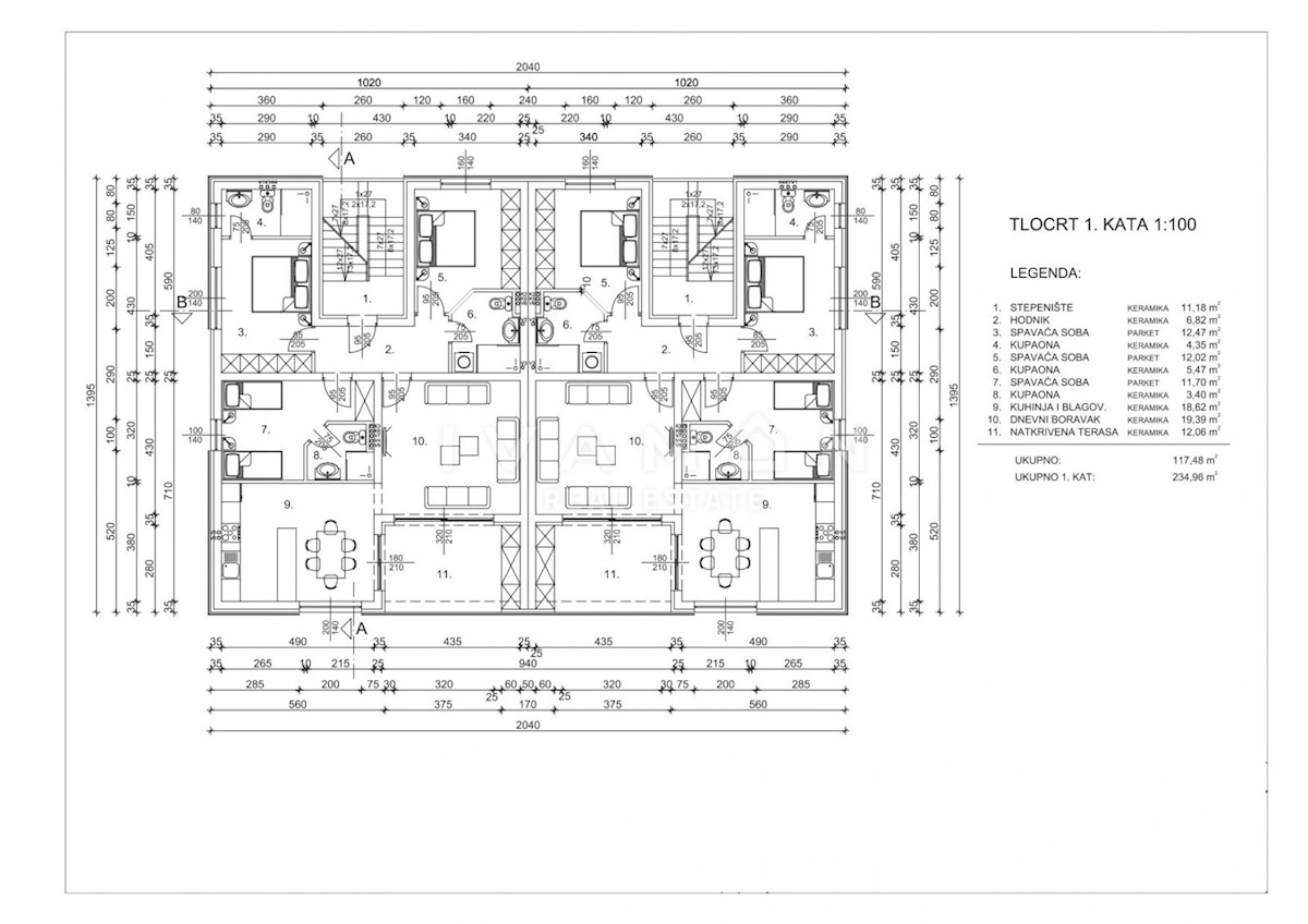 Appartamento Poreč, 185,62m2