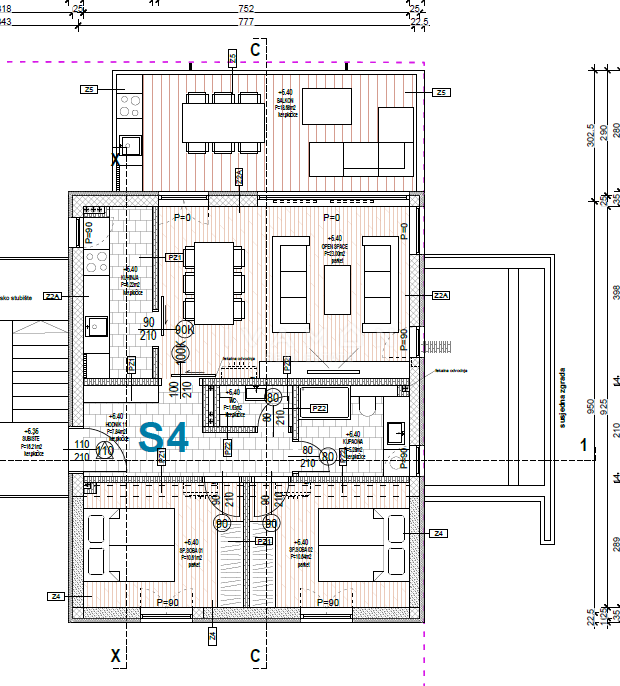 Terreno con permesso di costruzione per 8 appartamenti