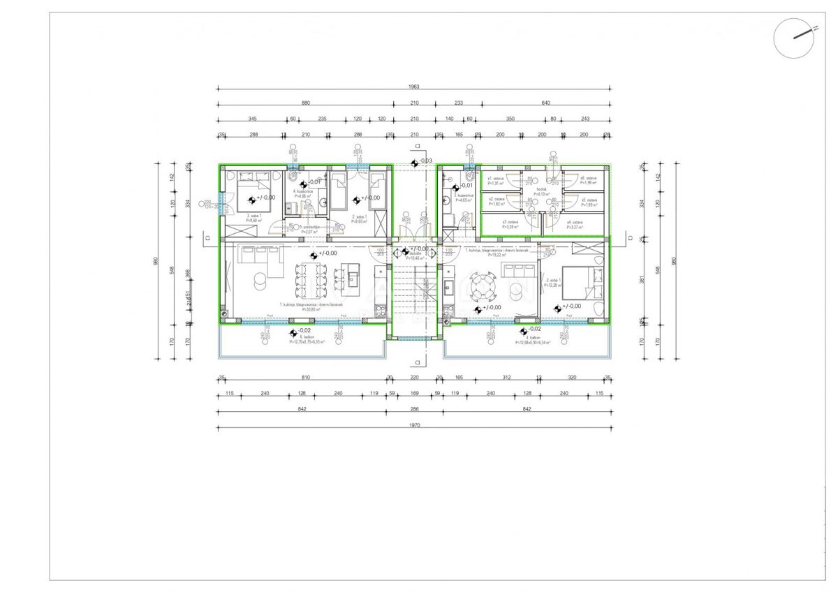Appartamento monolocale al piano terra con giardino