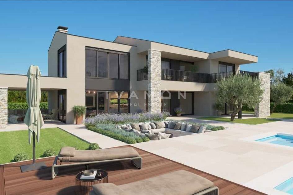 Bella villa con quattro camere da letto, vista mare a 180°