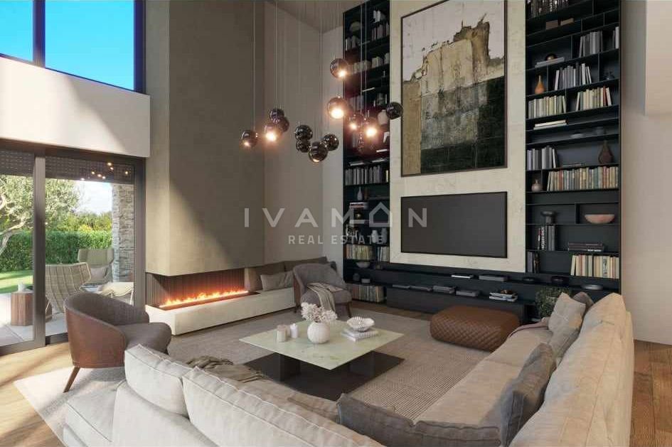 Bella villa con quattro camere da letto, vista mare a 180°