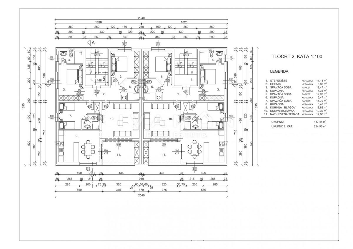 Appartamento Poreč, 106,30m2