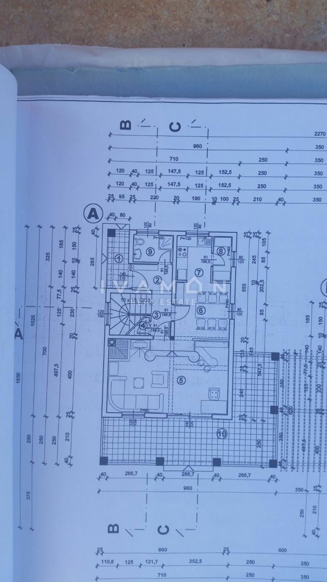 Villa arredata con piscina, a 6 km dal mare
