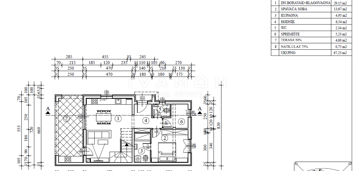 Casa nuova con vista mare