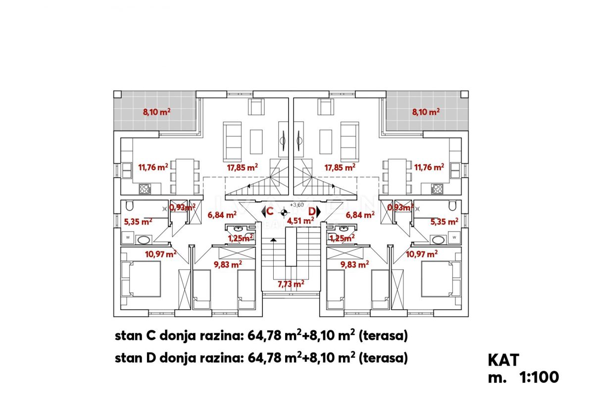 Terreno edificabile con progetto per appartamenti
