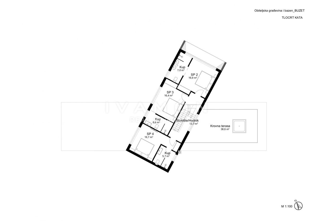 Terreno edificabile con progetto per una villa