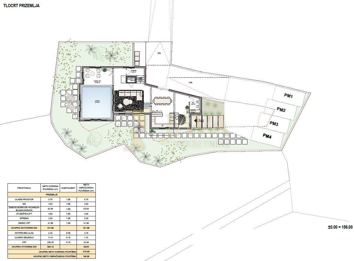 Terreno Pobri, Opatija - Okolica, 1.832m2