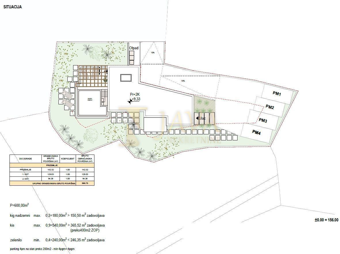 Terreno Pobri, Opatija - Okolica, 1.832m2