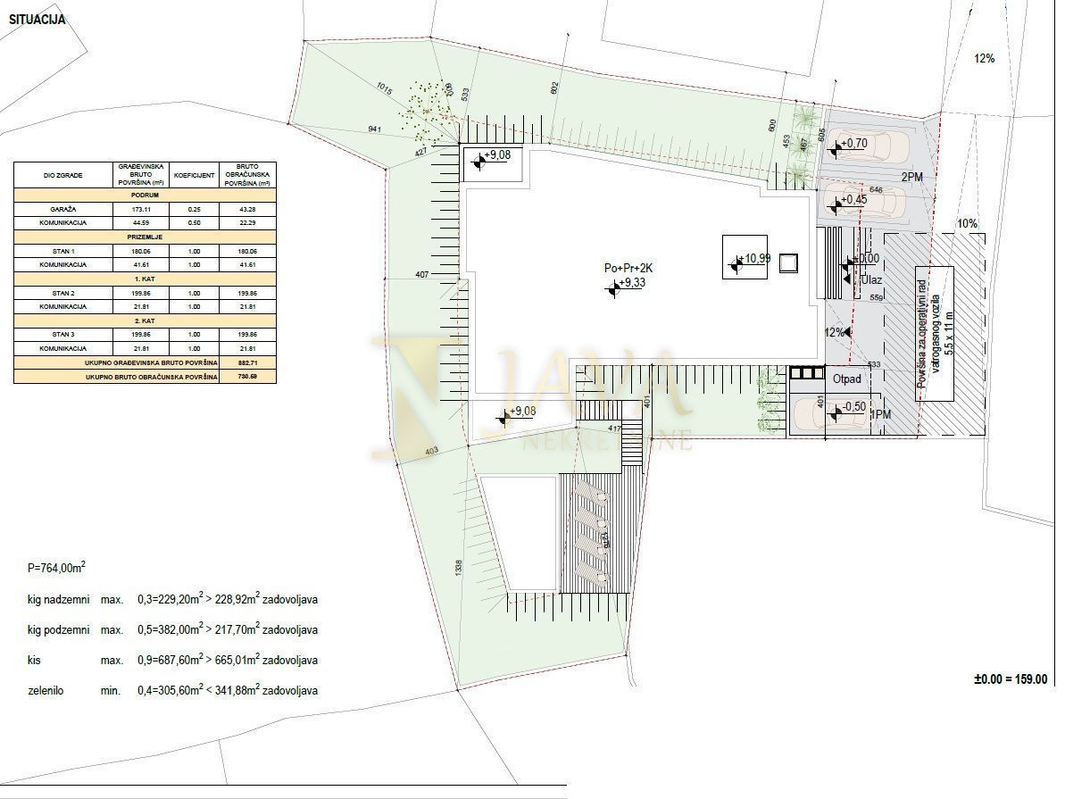 Terreno Pobri, Opatija - Okolica, 1.832m2