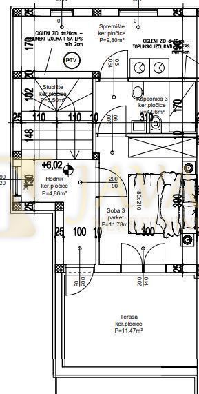 Appartamento Punat, 182m2