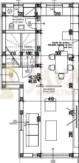 Appartamento Punat, 182m2