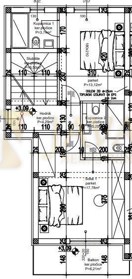 Appartamento Punat, 182m2