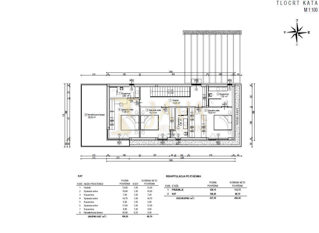 Casa Kaštelir, Kaštelir-Labinci, 248,17m2