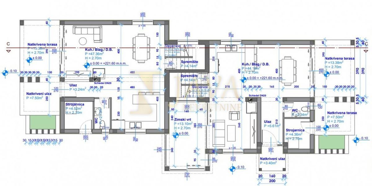 Casa Hreljin, Bakar, 176m2