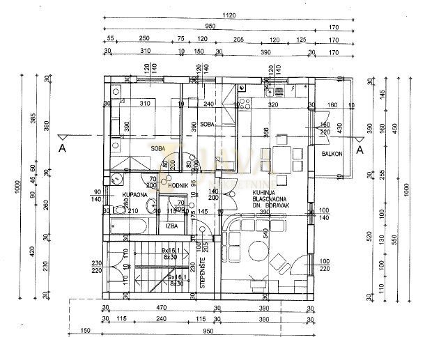 Appartamento Permani, Matulji, 75m2