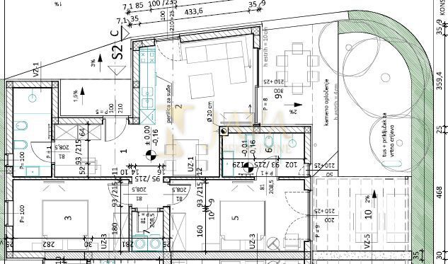 Appartamento Zambratija, Umag, 86m2